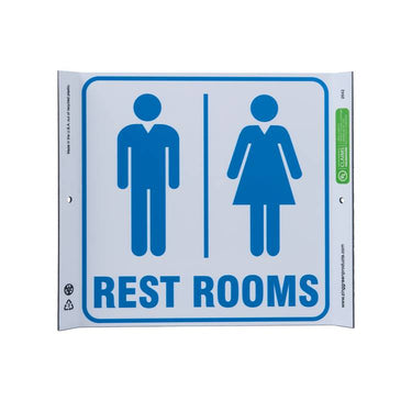 ZING Eco Corner Sign, 10X10- Model 2642